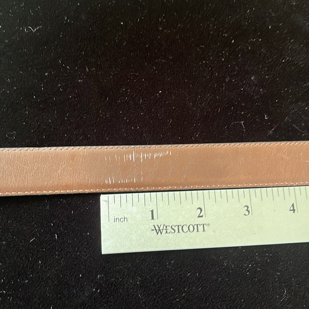 Minimalist Dior buckle with reversible black and brown belt size 34 - Picture 11 of 12